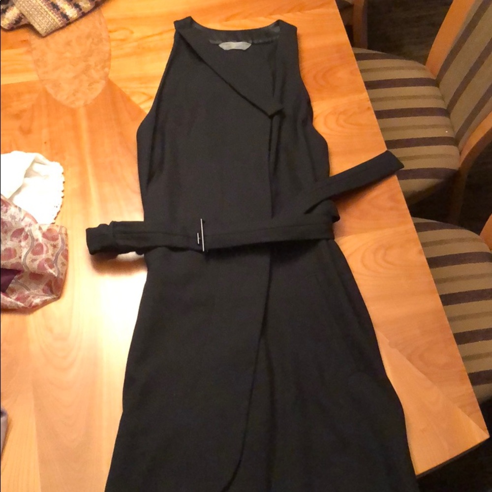 reed krakoff sleeveless belted dress